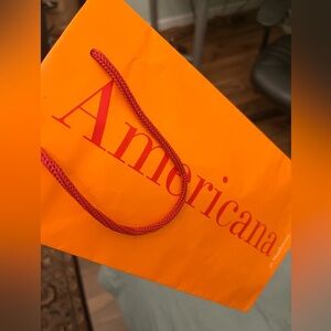 Americana Manhasset Shopping Bag in Signature Orange